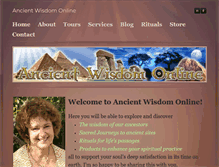 Tablet Screenshot of ancientwisdomonline.com